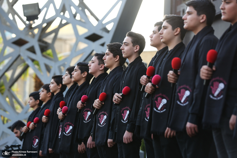 مراسم شهادت امام جعفر صادق (ع) در میدان امام حسین (ع)