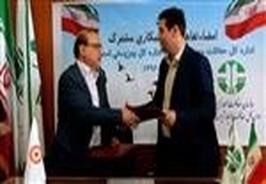 امضای تفاهم نامه همکاری مشترک اداره کل حفاظت محیط زیست و اداره کل بهزیستی گیلان