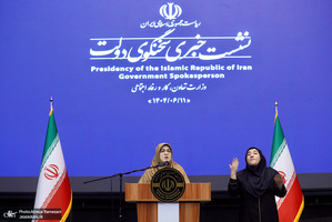 نشست خبری سخنگوی دولت