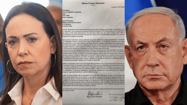 برنده جایزه صلح نوبل 2025 به نتانیاهو برای تغییر حکومت در کشورش التماس کرد! نامه قدیمی ماریا کورینا ماچادو در اینترنت پربازدید شد + عکس