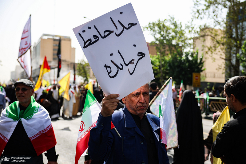 مراسم تشییع شهدای جنگ تحمیلی رژیم صهیونیستی در تهران-7