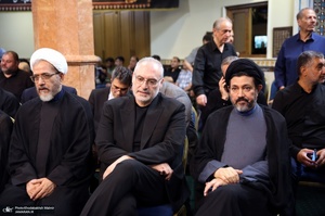 مراسم بزرگداشت رهبر شهید انقلاب در حسینیه ۲ جماران