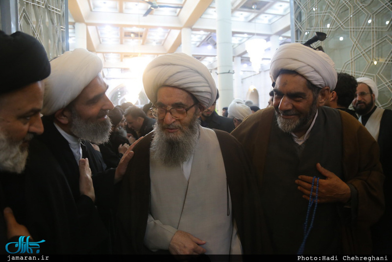 مراسم بزرگداشت آیت الله سید مهدی ابن الرضا(ره) در مسجد اعظم قم