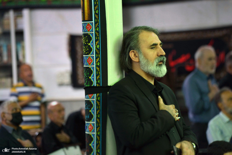 مراسم تشییع سیدعلی صنیع خانی از مسجد الرسول (ص) نازی آباد