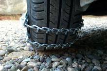 هشدار پلیس: جریمه خودروهای بدون زنجیر چرخ