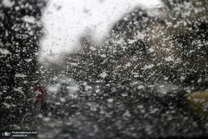 بارش برف پاییزی در برخی نقاط تهران - 25 آبان