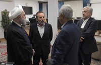 دیدار جمعی از وزیران و معاونان سابق رئیس‌جمهور با حسن روحانی (8)