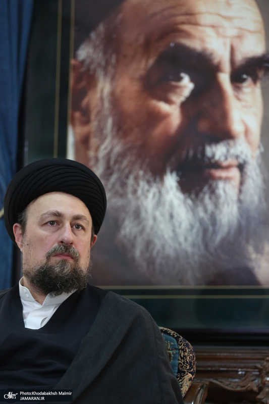 دیدار رئیس، معاونان و کارکنان سازمان حفاظت محیط زیستبا سید حسن خمینی