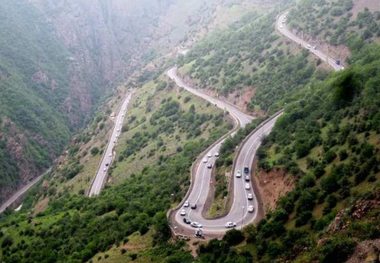 عملیات ایمنی در جاده کرج- چالوس اجرا شد