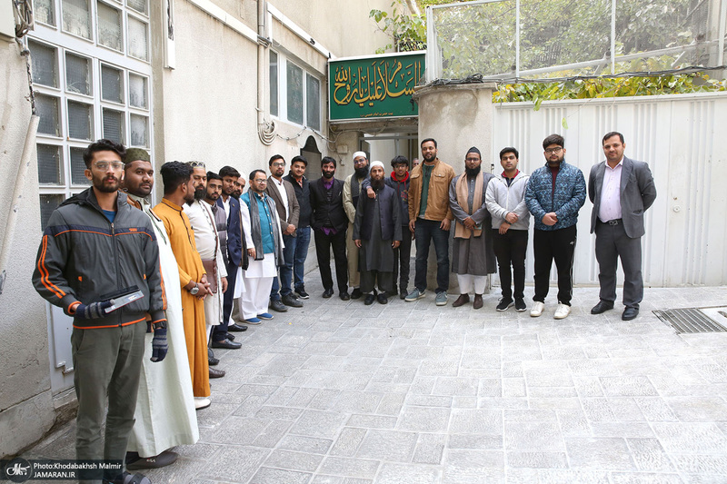 بازدید جمعی از فرهیختگان کشور هند از جماران‎