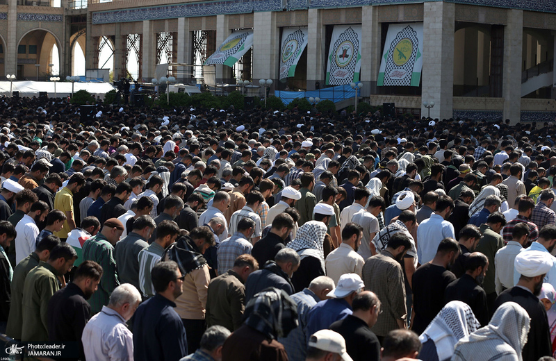 اقامه نماز جمعه تهران به امامت رهبر معظم انقلاب