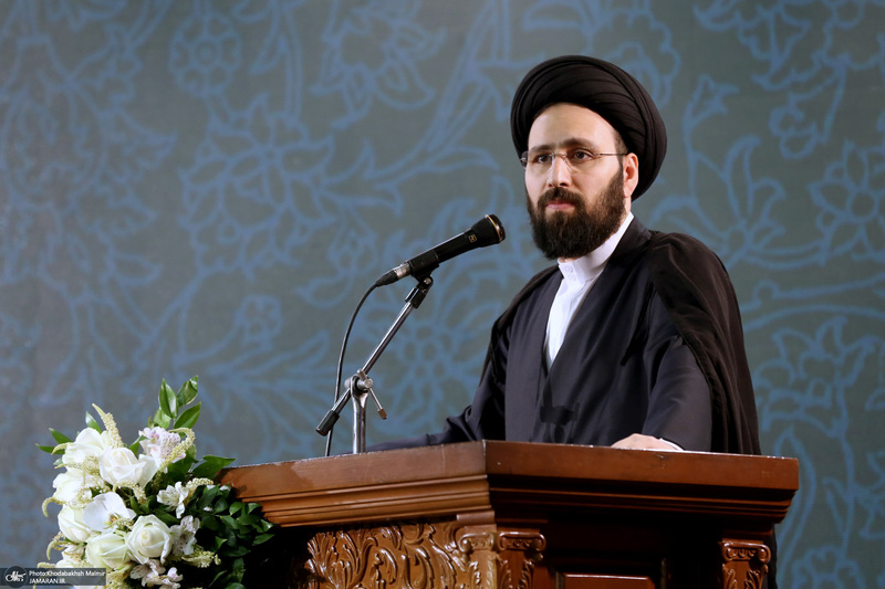 مراسم چهلمین روز درگذشت آیت الله بجنوردی در دائره المعارف بزرگ اسلامی - 1