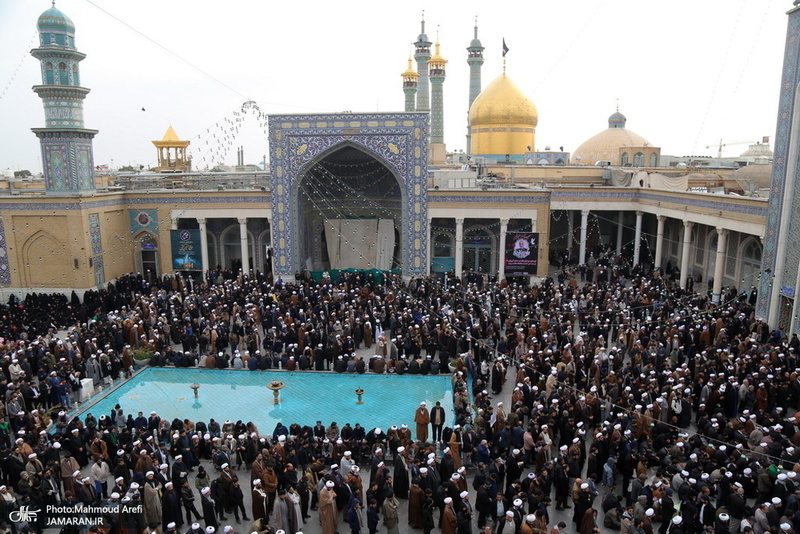 اجتماع طلاب در محکوم کردن اقدام تروریستی دولت آمریکا در به شهادت حاج قاسم سلیمانی