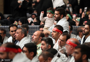 دیدار پیشکسوتان و فعالان دفاع مقدس و مقاومت با رهبر انقلاب