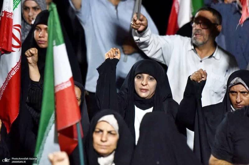 صد و ششمین اجتماع پر شور مردم در میدان خراسان