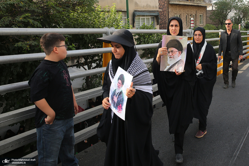 مراسم تشییع پیکر مطهر رهبر شهید انقلاب در تهران -2