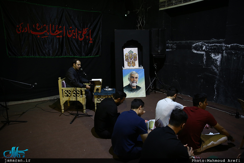 مراسم احیای شب نوزدهم ماه مبارک رمضان در کهف الشهدا