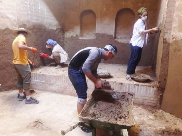 فعالیت‌های فرهنگی و عمرانی داوطلبان یونسکو در مهریز پایان یافت