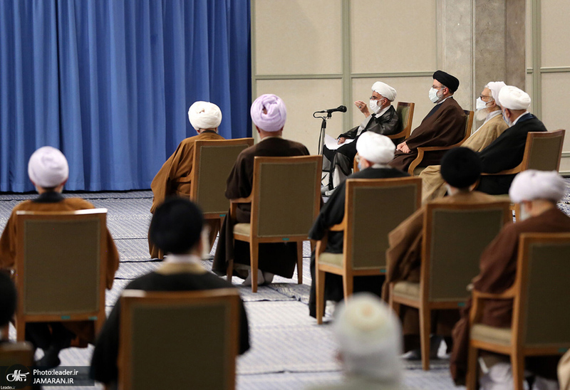 دیدار رئیس و اعضای مجلس خبرگان رهبری با رهبر معظم انقلاب