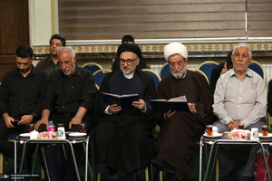 مراسم بزرگداشت محمد علی جماعتی در حسینیه شماره 2 جماران - 1