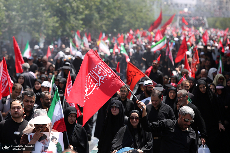 مراسم تشییع پیکر مطهر رهبر شهید انقلاب در تهران -10