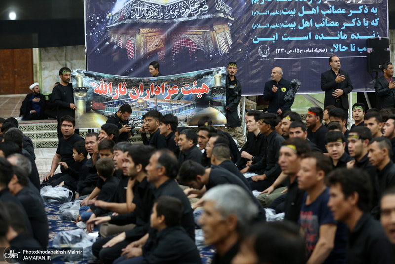 مراسم شب عاشورا در حرم مطهر امام خمینی (س)