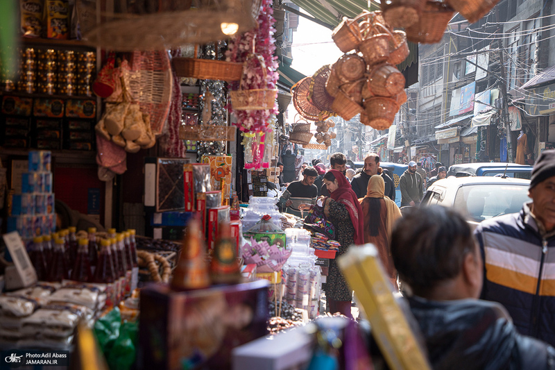 تصاویر اختصاصی جماران از بازار کشمیر هند در آستانه ماه مبارک رمضان