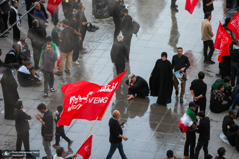 دومین روز مراسم وداع با رهبر شهید انقلاب در مصلای تهران