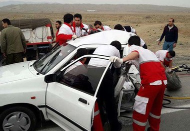 حوادث رانندگی در جاده های بروجرد 6 مصدوم داشت