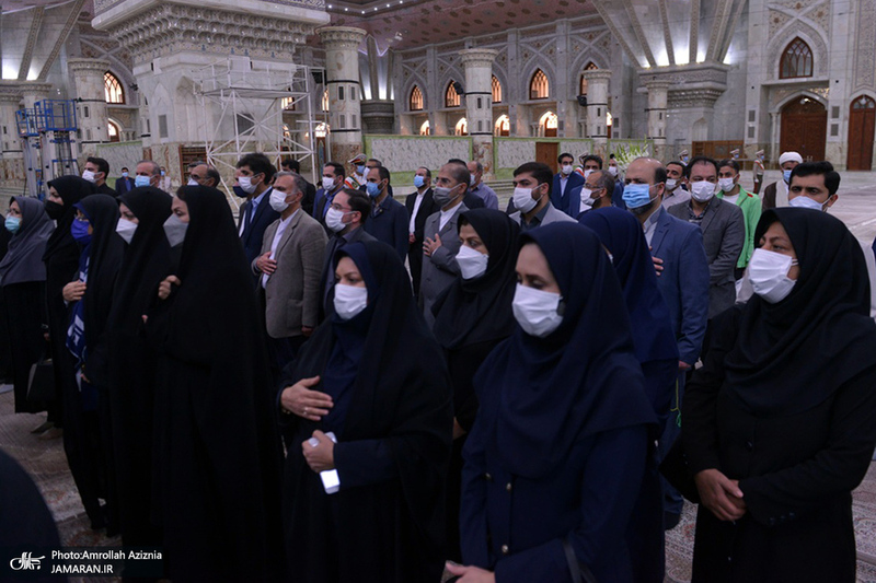 تجدید میثاق رئیس و کارکنان سازمان ملی استاندارد با آرمان های حضرت امام خمینی(س)