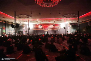 مراسم عزاداری ماه محرم در بیت مرحوم آیت الله العظمی هاشمی شاهرودی‎‎