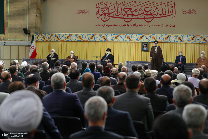 دیدار مسئولان نظام و سفرای کشورهای اسلامی با رهبر معظم انقلاب