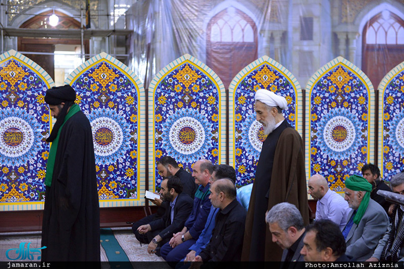حضور آیت الله صدیقی در حرم مطهر امام خمینی(س)