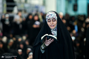 مراسم دعای عرفه و وداع با شهدای گمنام