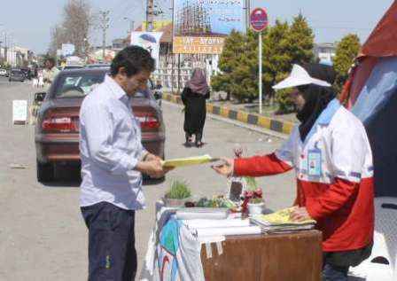 آمادگی هلال احمر چهارمحال و بختیاری برای ارائه خدمات به مسافران نوروزی