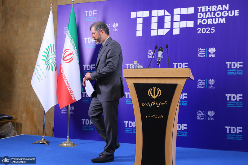 نشست خبری سعید خطیب زاده با موضوع مجمع گفتگوی تهران