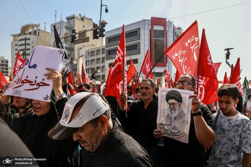مراسم تشییع پیکر مطهر رهبر شهید انقلاب در تهران