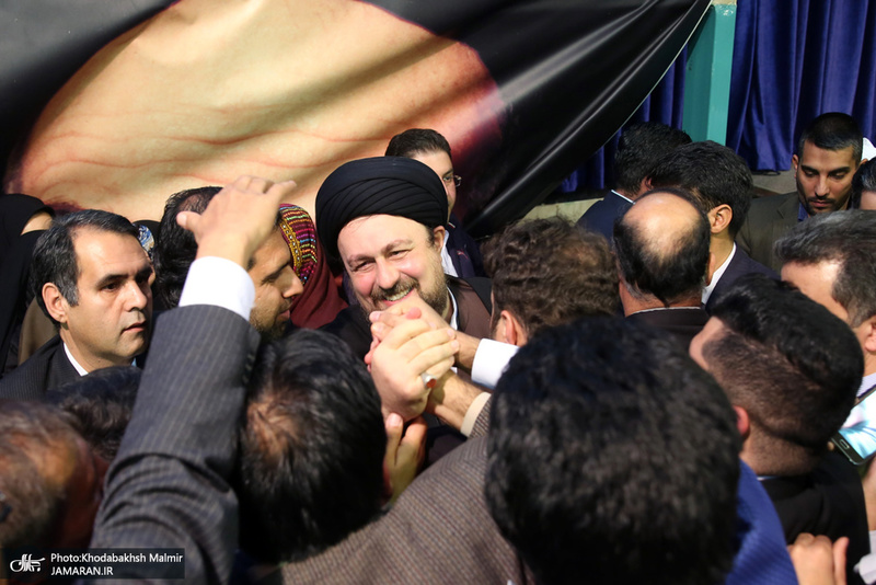 دیدار جمعی از اعضای حزب جمهوریت ایران اسلامی با سید حسن خمینی‎
