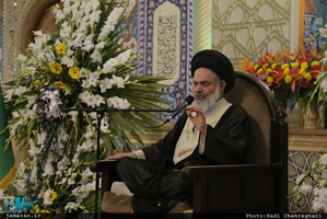 مراسم بزرگداشت حجت‌الاسلام و المسلمین سید مهدی طباطبایی(ره) در حرم مطهر حضرت معصومه(س)