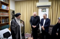 دیدار افشین علا با آیت الله نورمفیدی