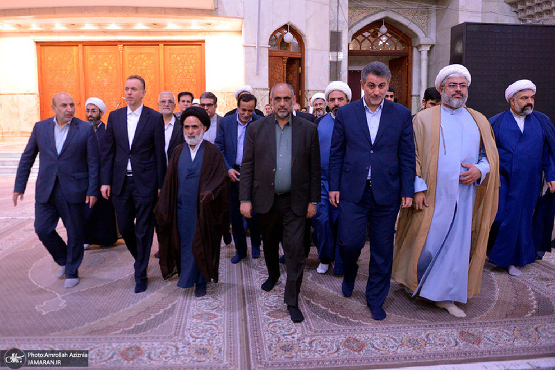 تجدید میثاق وزیر و مدیران جهاد کشاورزی با آرمان های حضرت امام (س)