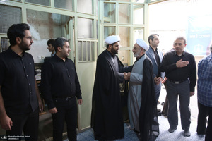 مراسم تشییع و اقامه نماز بر پیکر مرحوم جماعتی