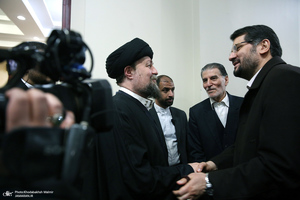 دیدار رئیس، مدیران و کارکنان ستاد اجرایی فرمان امام (ره) با سید حسن خمینی