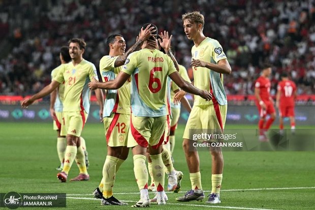 مقدماتی جام جهانی ۲۰۲۶| جشنواره گل اسپانیا و بلژیک در شب برد آلمان و هلند