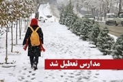 مدارس ابتدایی استان البرز چهارشنبه تعطیل شد