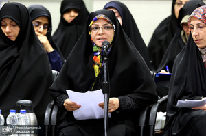 دیدار جمعی از شاعران و اهالی فرهنگ و ادب با رهبر معظم انقلاب