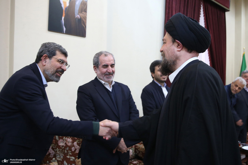 حاشیه تجدید میثاق رییس و اعضای مجمع تشخیص مصلحت نظام با آرمان‌های امام خمینی