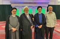 تصاویری از دیدار سید محمدخاتمی با شیح حسین انصاریان (4)