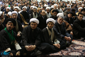عزاداری شب شهادت حضرت فاطمه زهرا(س) در حرم مطهر امام خمینی(ره)