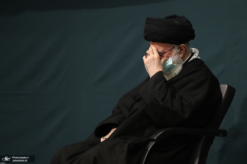 مراسم عزاداری شب شهادت حضرت ‌زهرا (س) در حسینیه امام خمینی